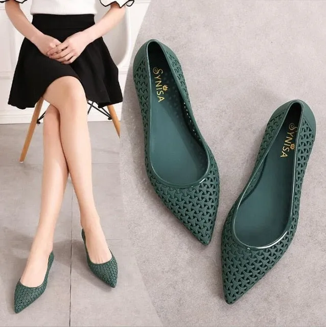 2019 Summer Jelly Flats Women