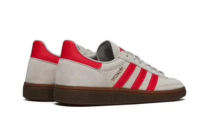 Adidas Handball Spezial Grey Two Hi-Res Red
