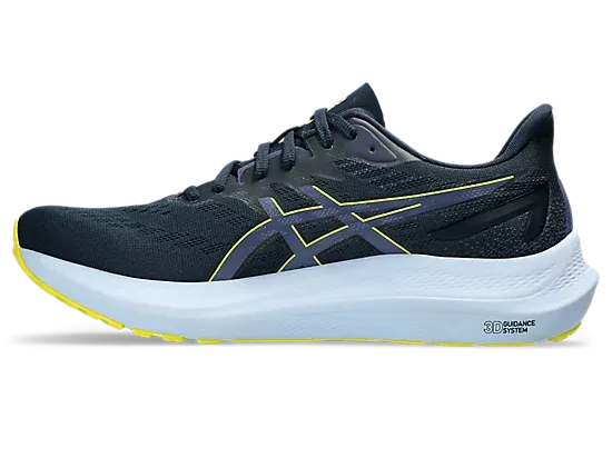 Asics Mens GT-2000 12- French Blue/Bright Yellow (1011B691-403)