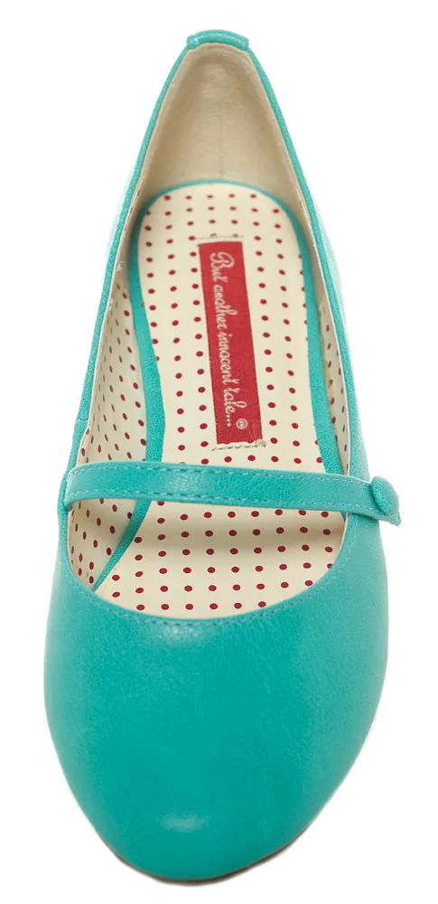 BAIT SECRET MARY JANE FLATS AQUA