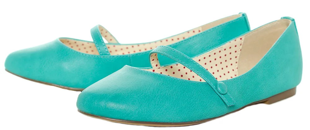 BAIT SECRET MARY JANE FLATS AQUA