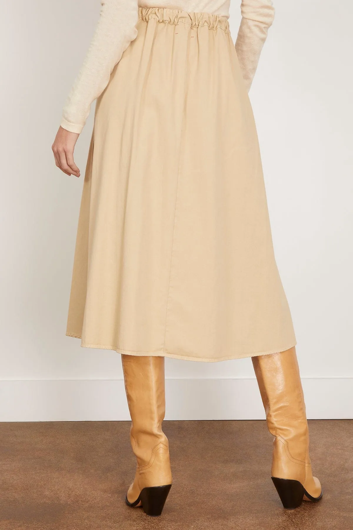 Bellan Skirt in Khaki Gold