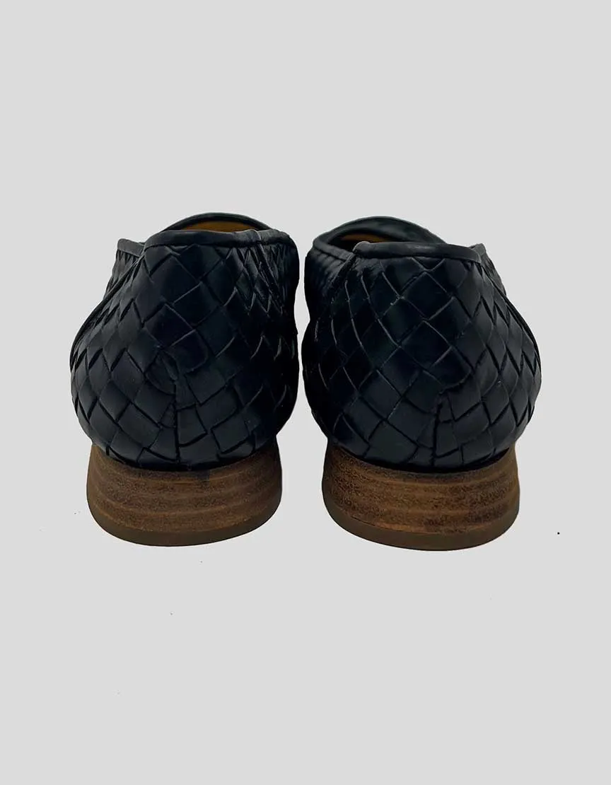 BOTTEGA VENETA Intrecciato Weave Ballet Flats - 9B US