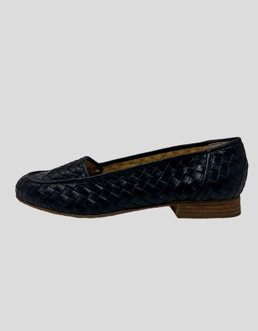 BOTTEGA VENETA Intrecciato Weave Ballet Flats - 9B US