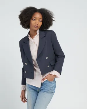 boy blazer - indigo