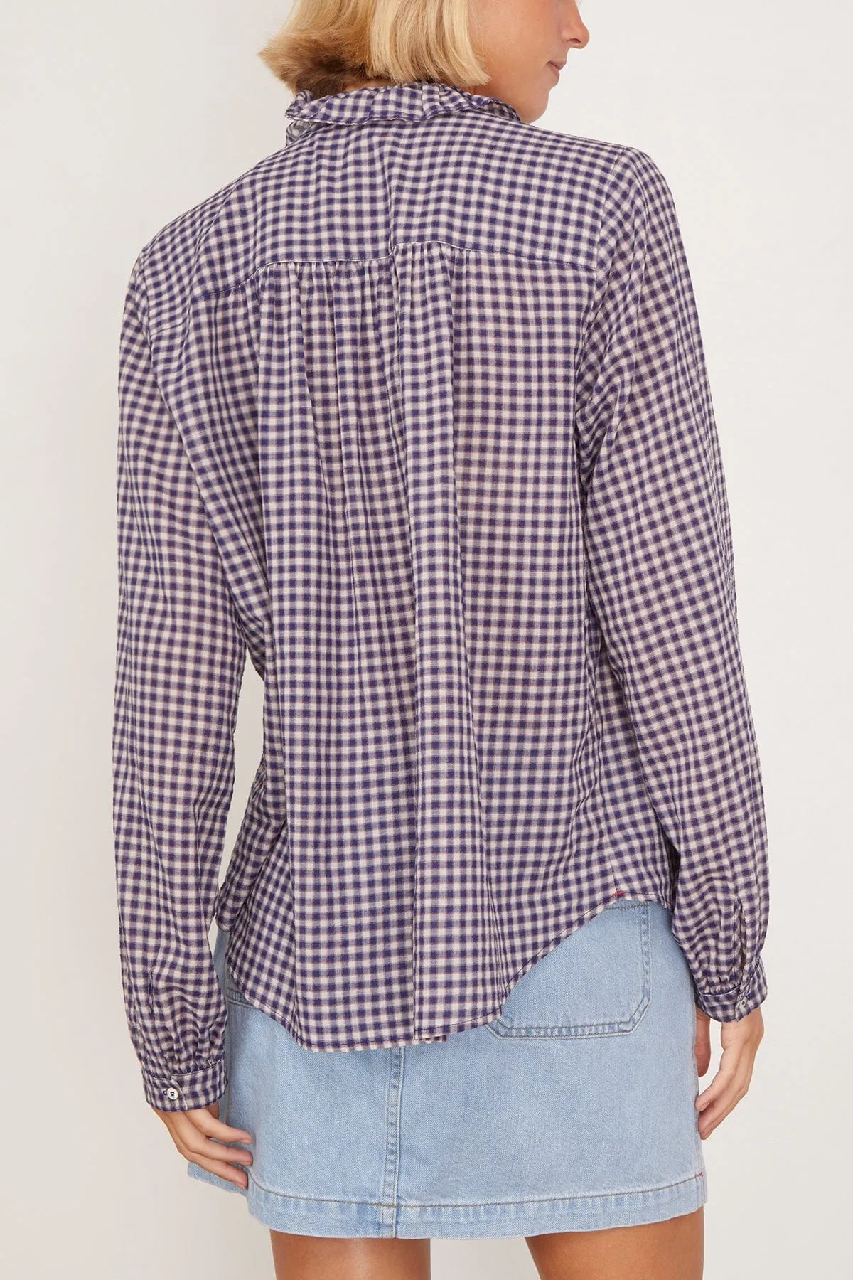 Caspian Top in Stone Blue