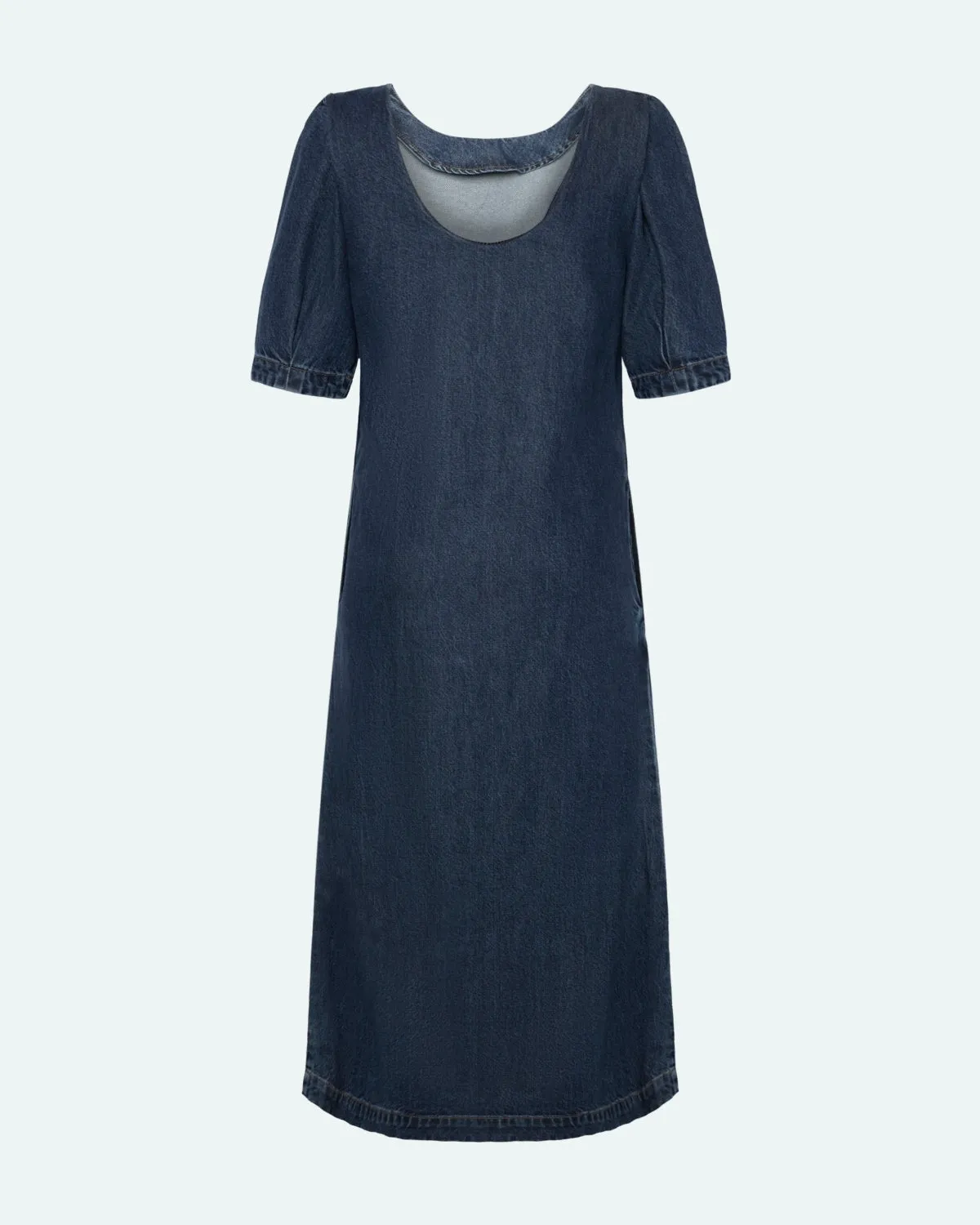 Dalila denim dress 4181 - Medium Blue