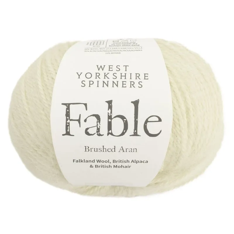 Fable Brushed Aran | West Yorkshire Spinners