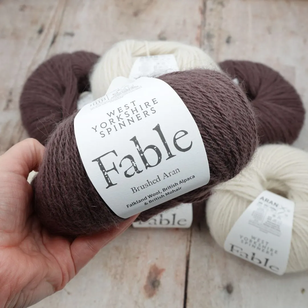 Fable Brushed Aran | West Yorkshire Spinners