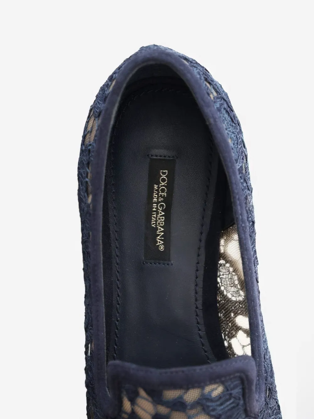 Floral Lace Loafers