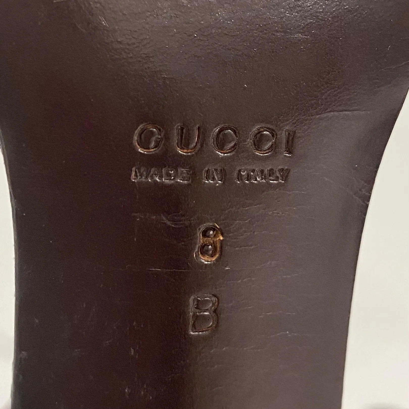 Gucci Snakeskin Heels