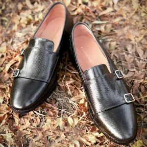 Jacob Monk Straps Printed - Black