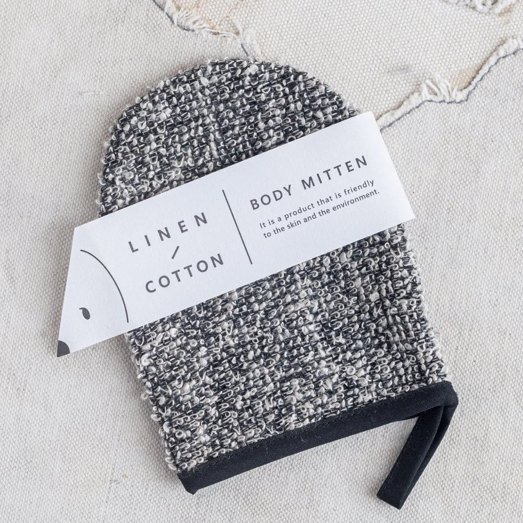 Japanese Body Mitten | Linen Cotton