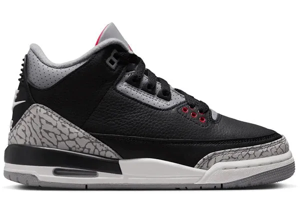 Jordan 3 Retro - Black Cement (2024) (GS) (DM0967-010)
