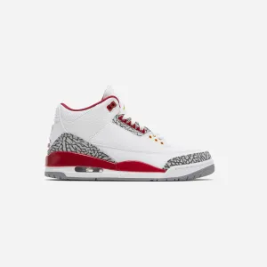 JORDAN 3 RETRO CARDINAL RED