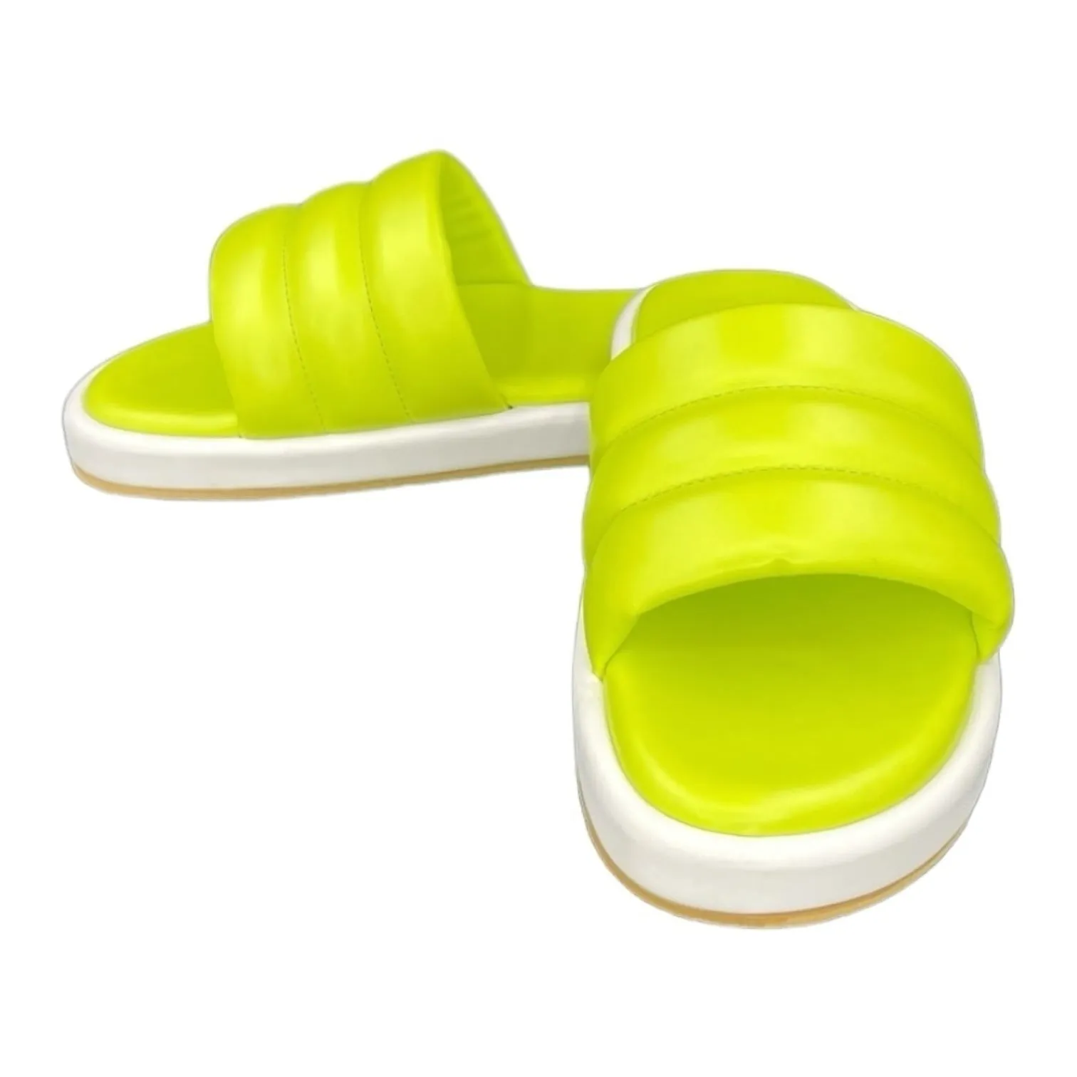 Lime Green Snuggle Slides