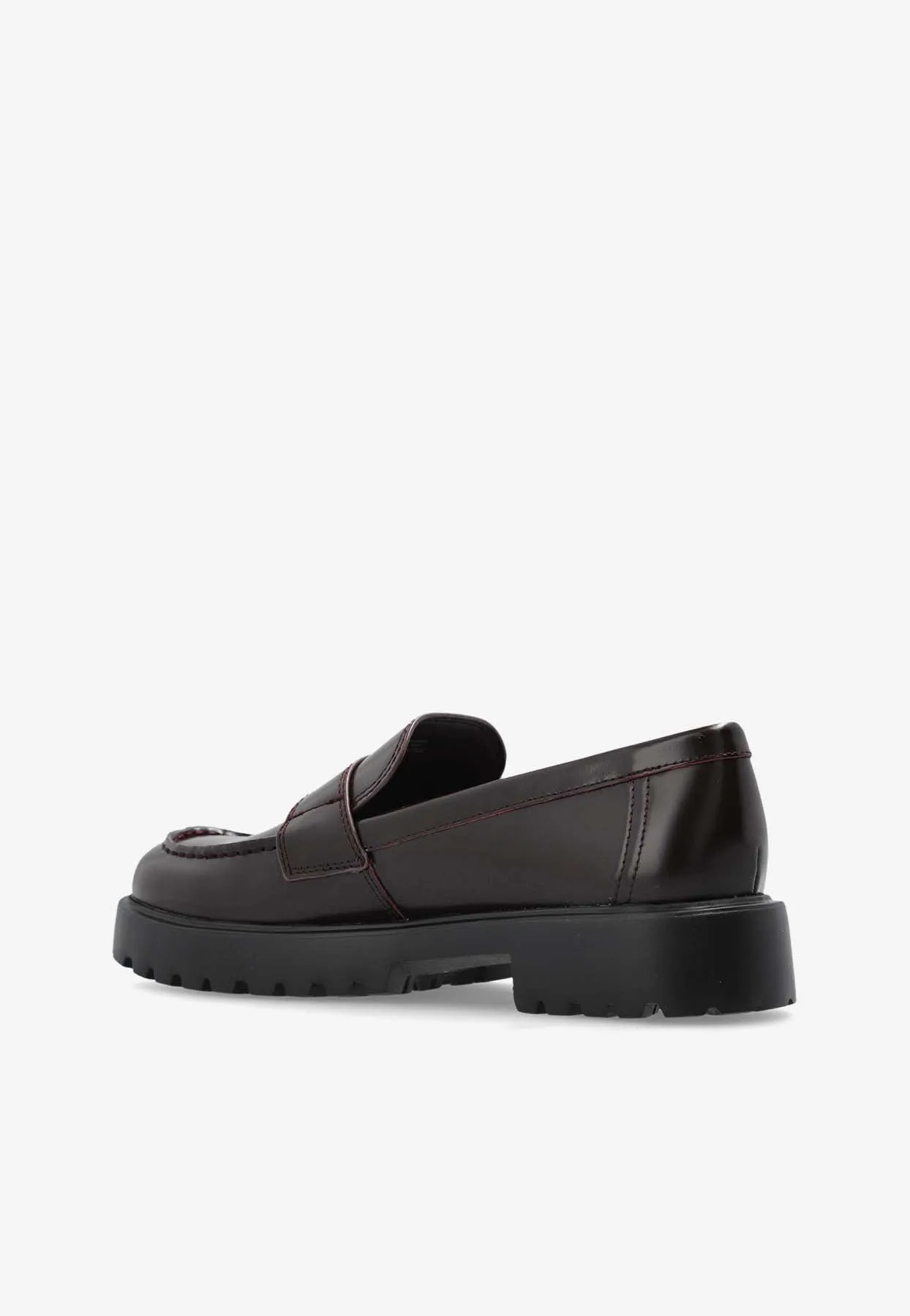 Logo Plaque Classic Lug Loafers