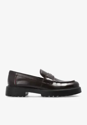 Logo Plaque Classic Lug Loafers
