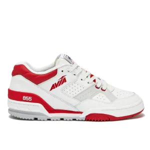 MENS AVIA LEGACY 855 LOW WHITE /TECH GREY-RED