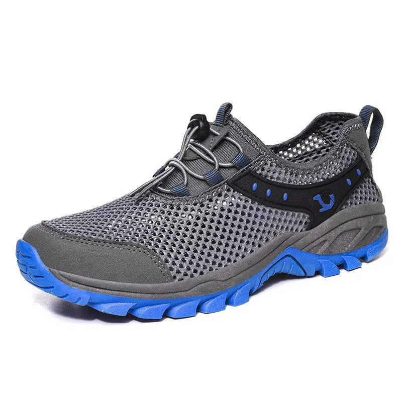 Men's Hollow Mesh Travel Hiking Shoes