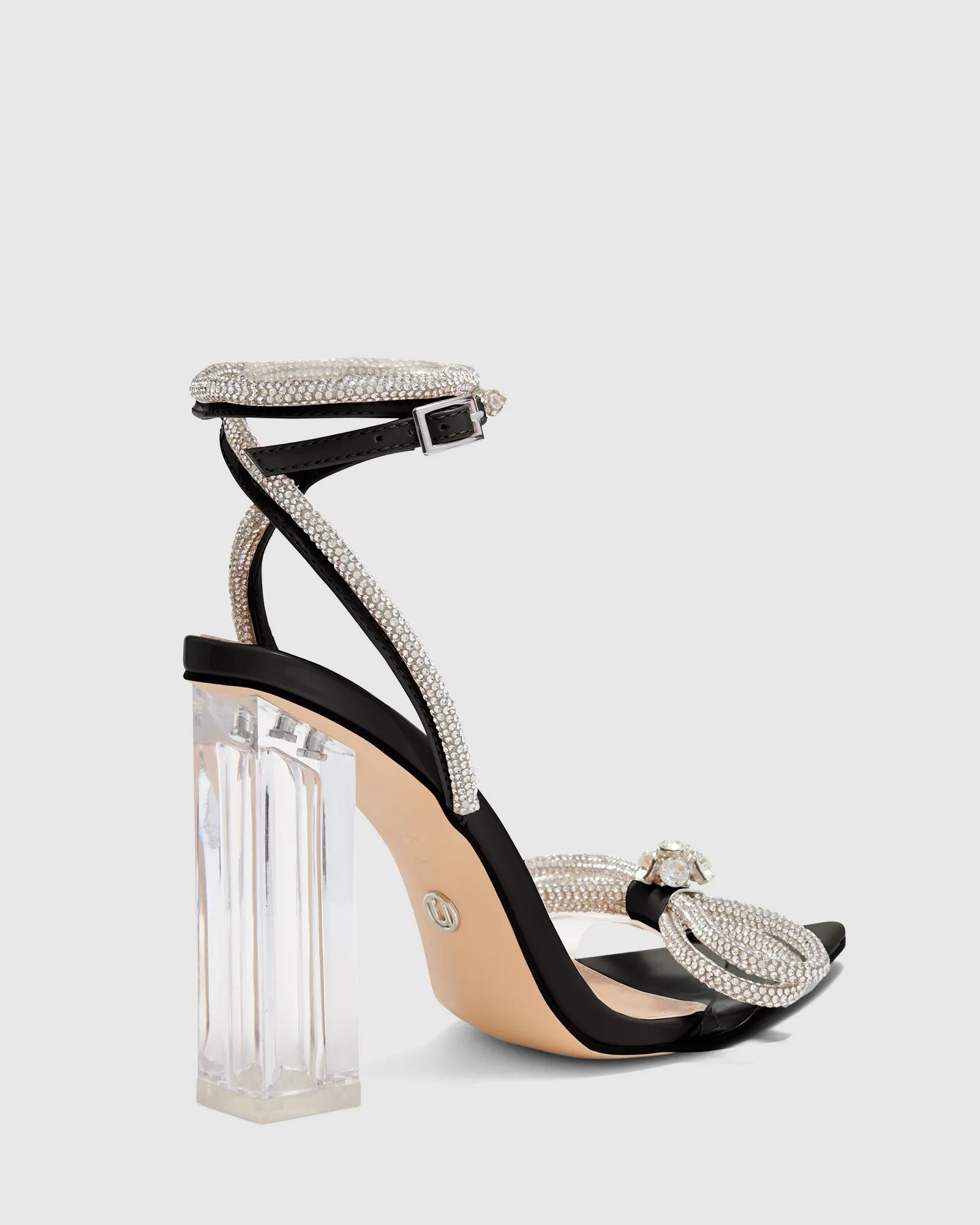 NOVO (LN) "Zuwena" bedazzled heels! 9