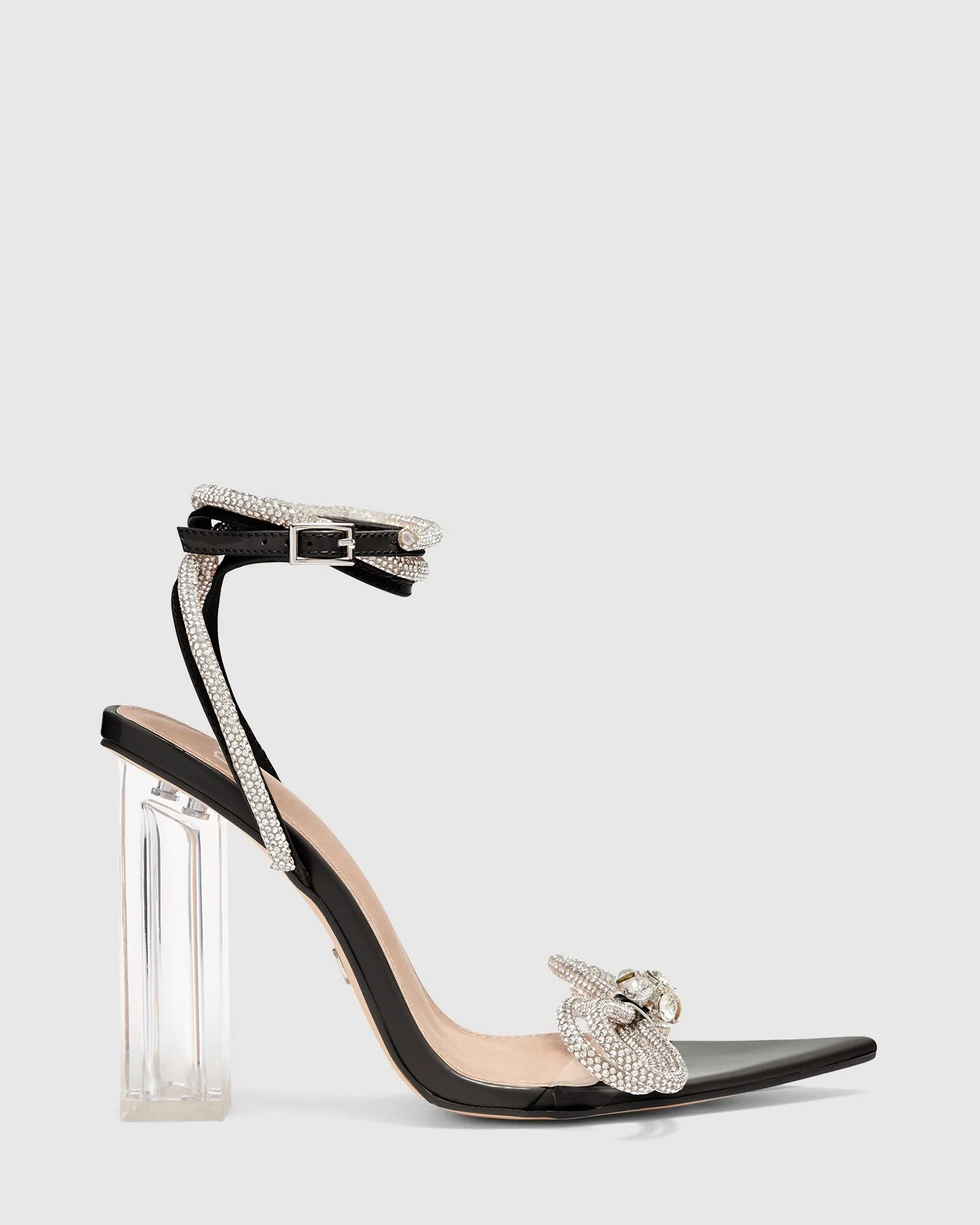 NOVO (LN) "Zuwena" bedazzled heels! 9