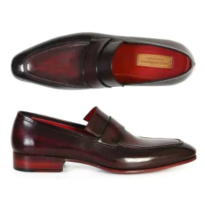 Paul Parkman Men's Loafer Purple & Black (ID#093-PURP-BLK)