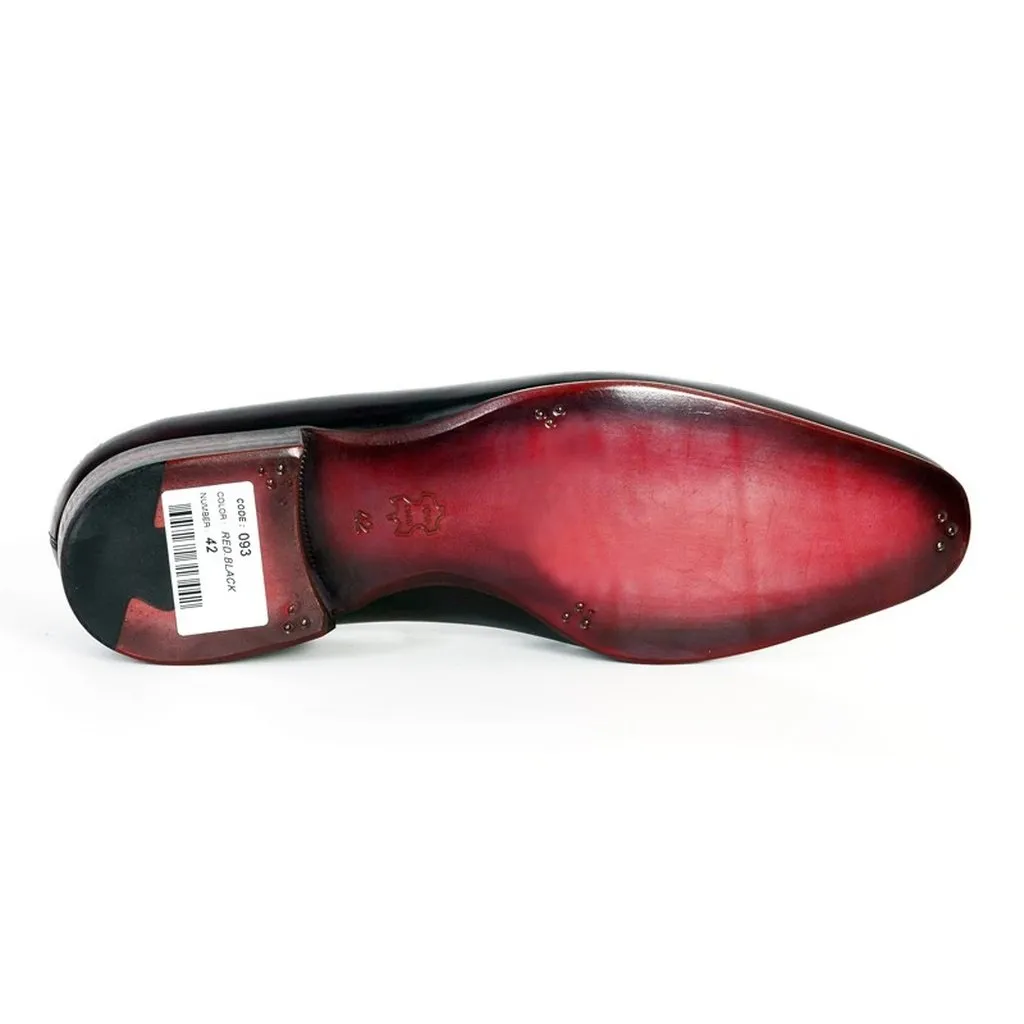 Paul Parkman Men's Loafer Purple & Black (ID#093-PURP-BLK)