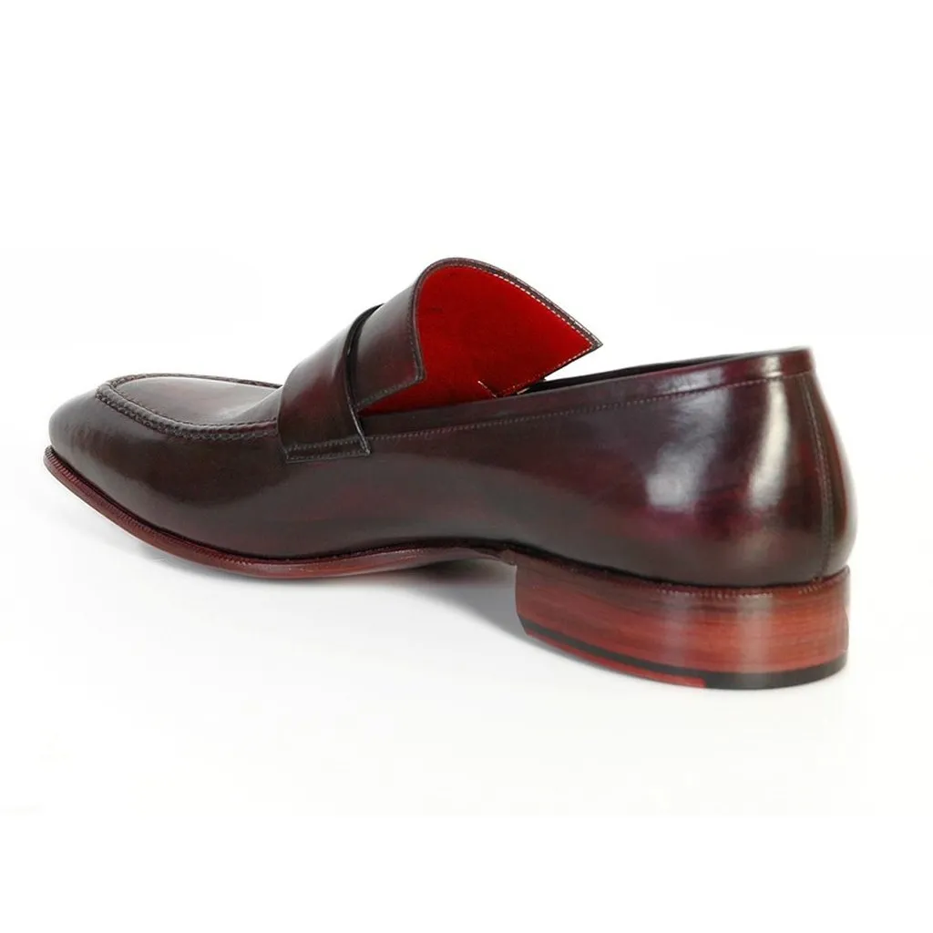Paul Parkman Men's Loafer Purple & Black (ID#093-PURP-BLK)
