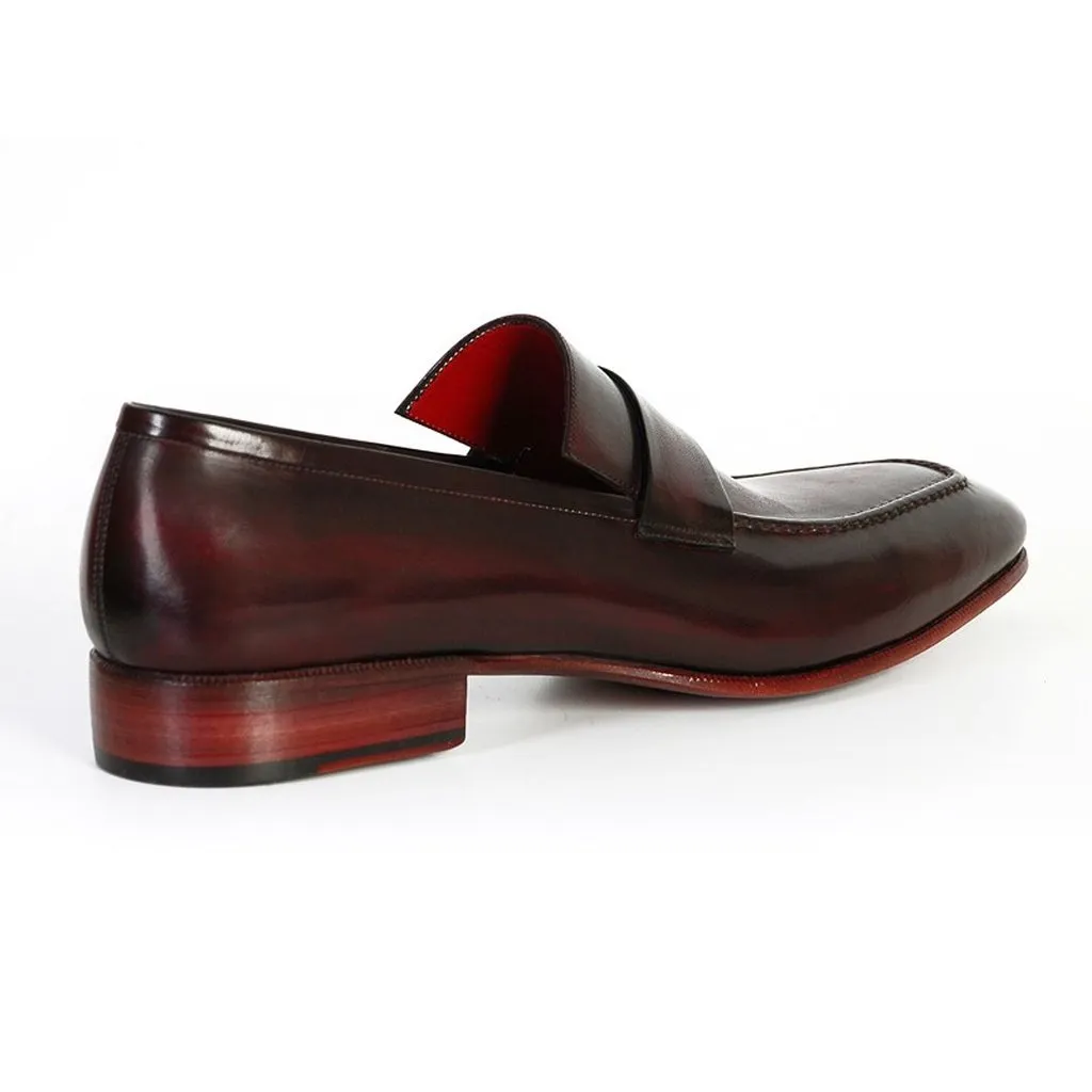 Paul Parkman Men's Loafer Purple & Black (ID#093-PURP-BLK)
