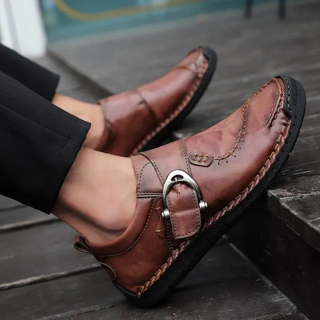 Shoes - New Spring Autumn Men's Leather Casual Shoes