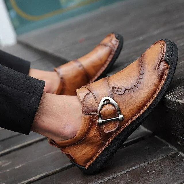Shoes - New Spring Autumn Men's Leather Casual Shoes