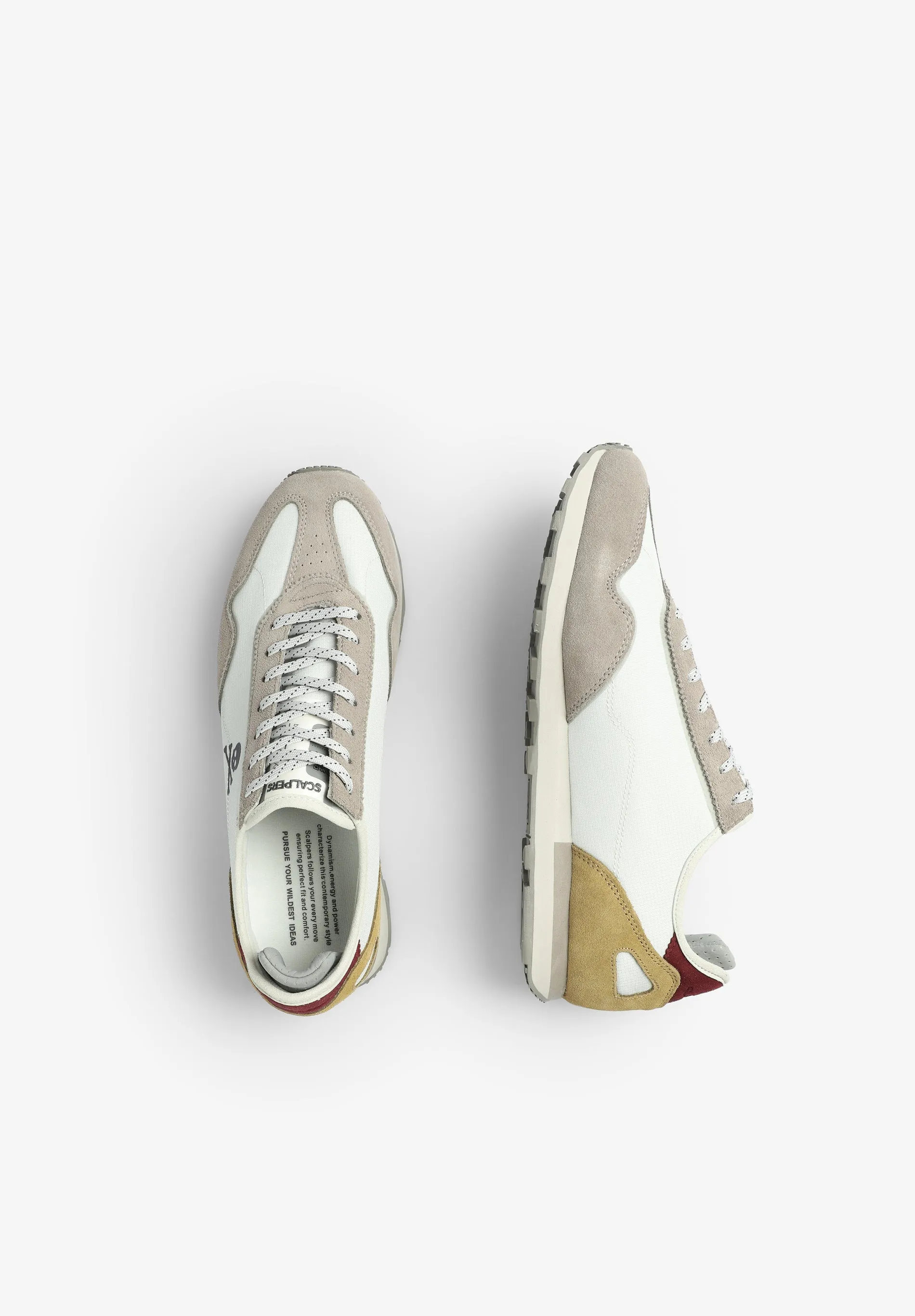 SUEDE SNEAKERS WITH SKULL