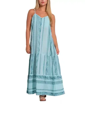 Two Tone Maxi Dress