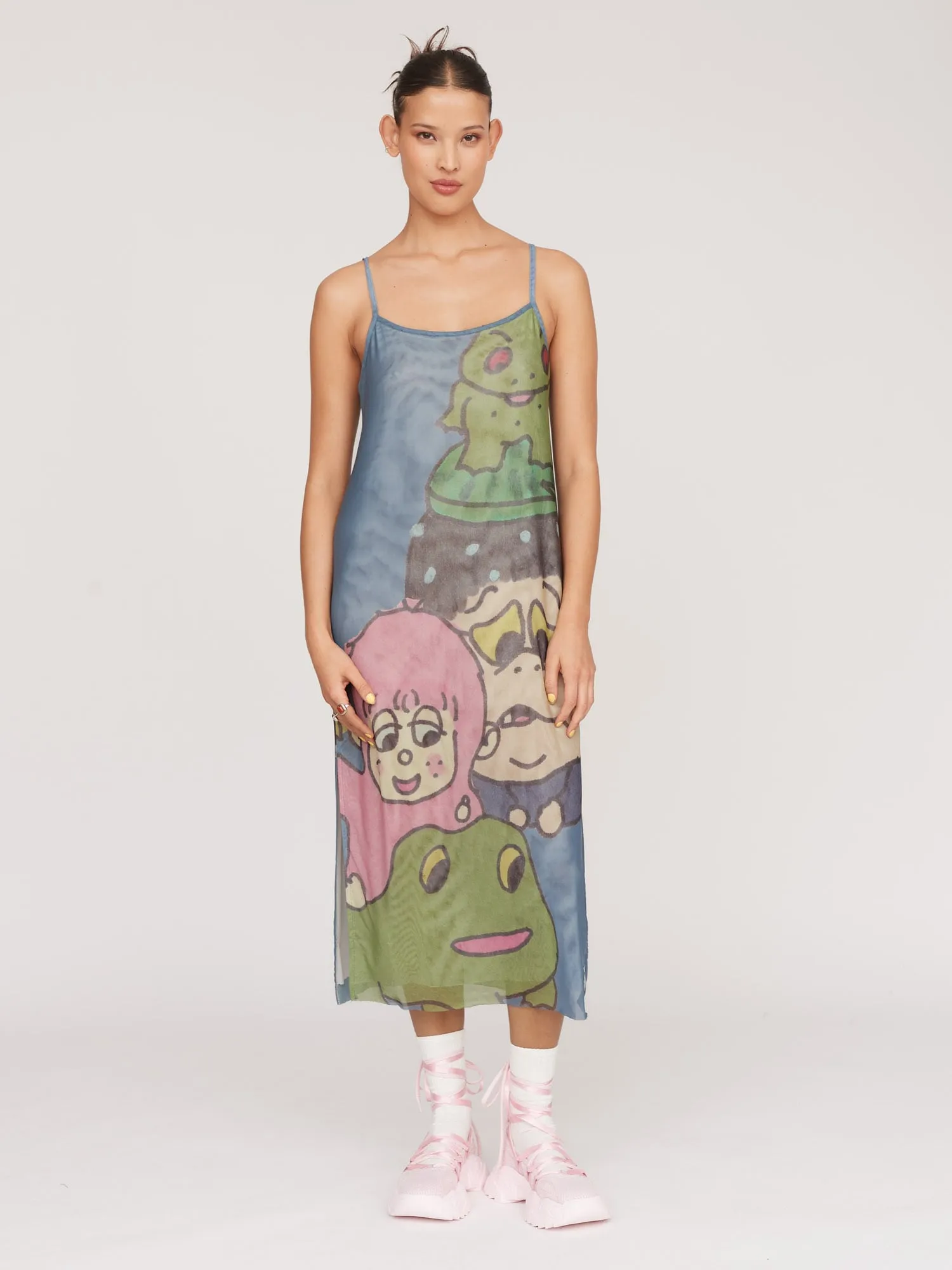 Under A Spell Mesh Dress