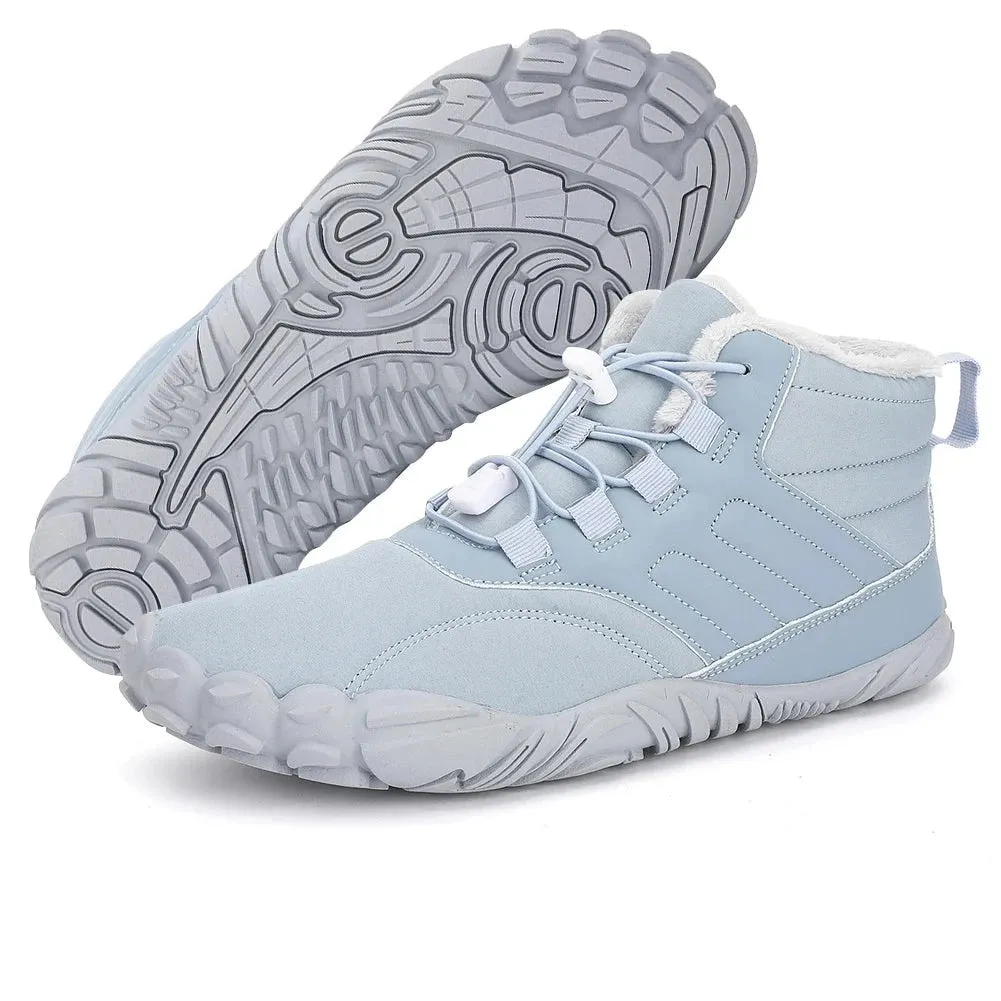 Winter Warm Jogging Sneakers - Waterproof Barefoot Shoes for Men and Women