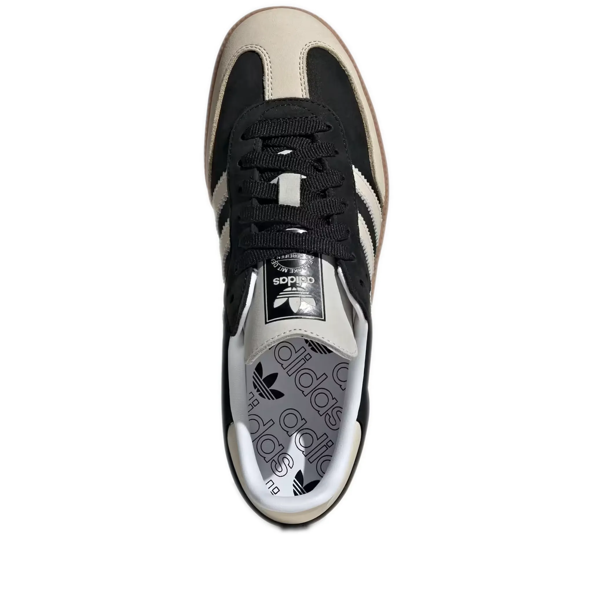 Women's Adidas Samba OG Shoes - Black/White/Silver